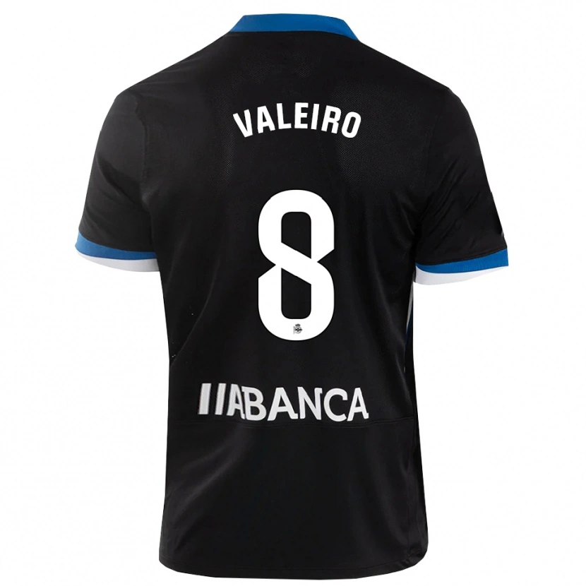 Danxen Mulher Camisola Mauro Valeiro #8 Preto Branco Azul Alternativa 2026/27 Camisa Brasil
