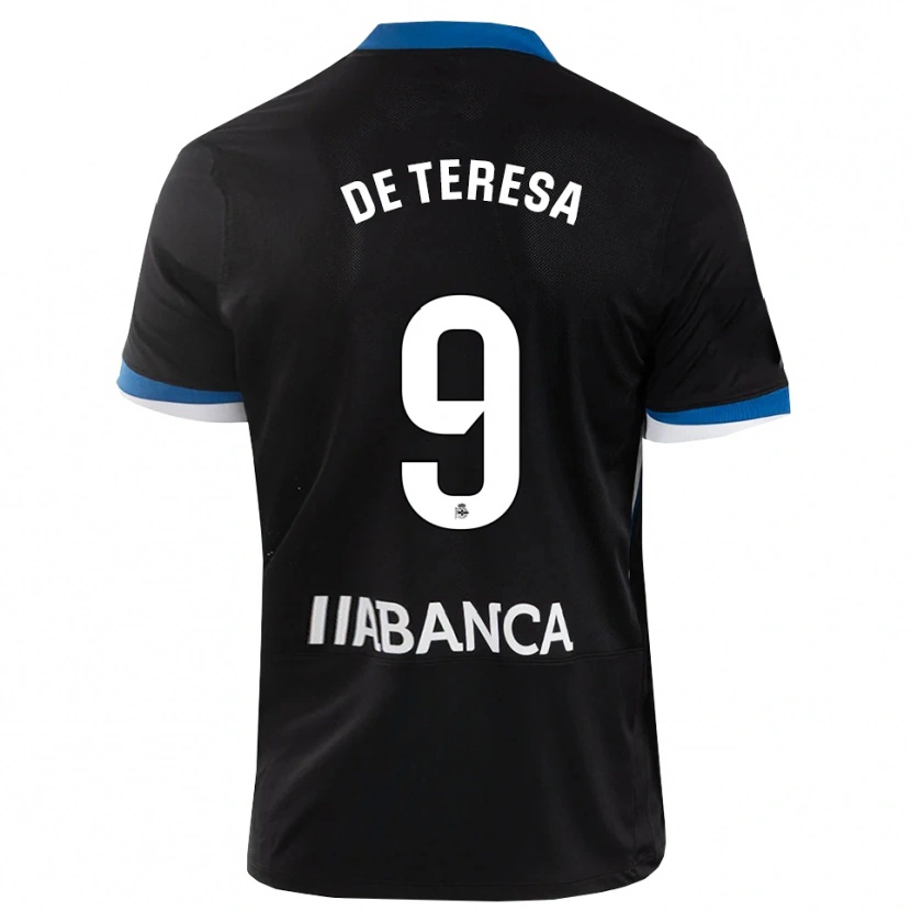 Danxen Mulher Camisola Ana Lucía De Teresa #9 Preto Branco Azul Alternativa 2026/27 Camisa Brasil