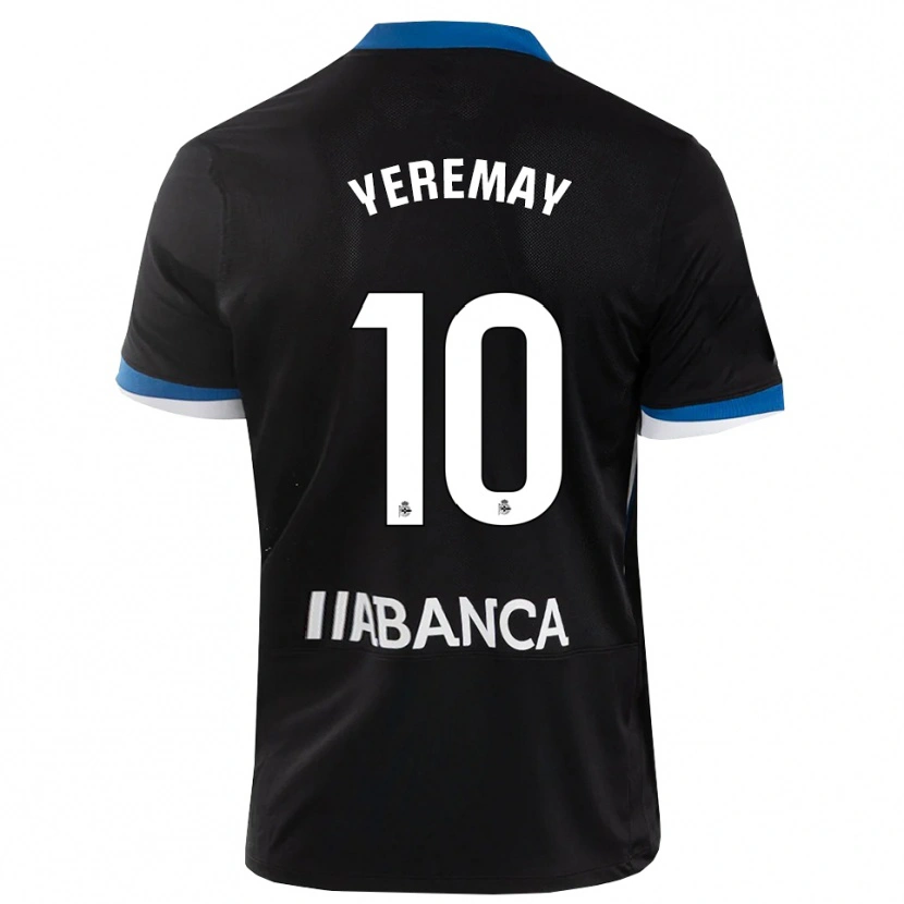 Danxen Mulher Camisola Yeremay Hernández #10 Preto Branco Azul Alternativa 2026/27 Camisa Brasil