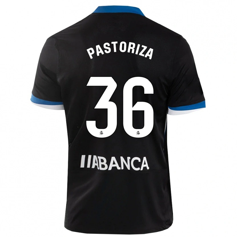 Danxen Mulher Camisola Guille Pastoriza #36 Preto Branco Azul Alternativa 2026/27 Camisa Brasil