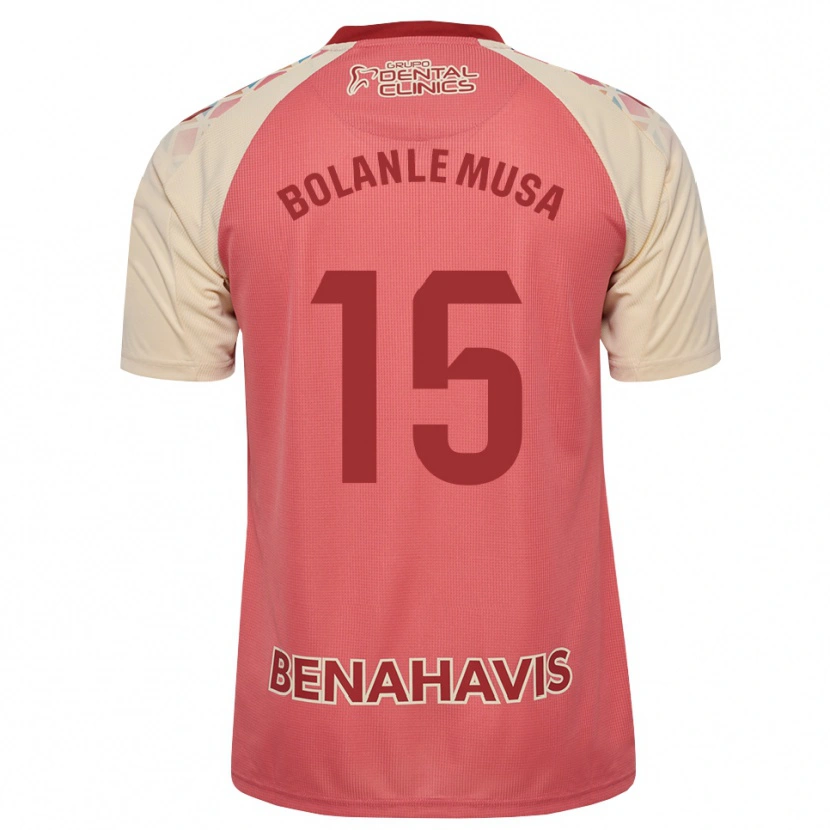 Danxen Mulher Camisola Wahab Bolanle Musa #15 Rosa Claro Vermelho Azul Alternativa 2026/27 Camisa Brasil