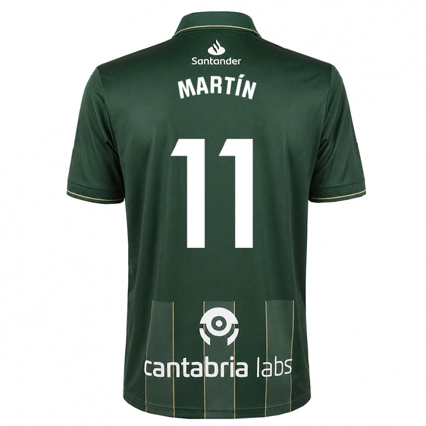 Danxen Mulher Camisola Andrés Martín #11 Cinza Ardósia Escuro Branco Alternativa 2026/27 Camisa Brasil