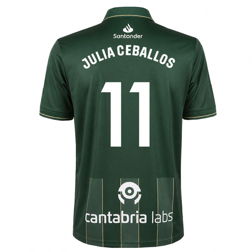 Danxen Mulher Camisola Julia Ceballos Carrancio #11 Cinza Ardósia Escuro Branco Alternativa 2026/27 Camisa Brasil