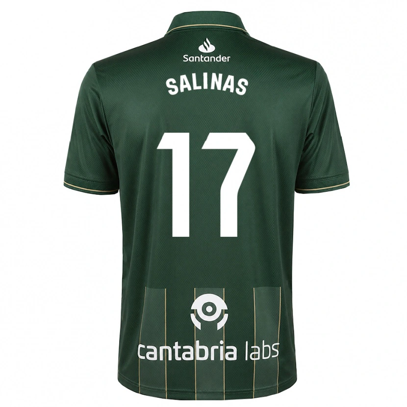 Danxen Mulher Camisola Jorge Salinas #17 Cinza Ardósia Escuro Branco Alternativa 2026/27 Camisa Brasil