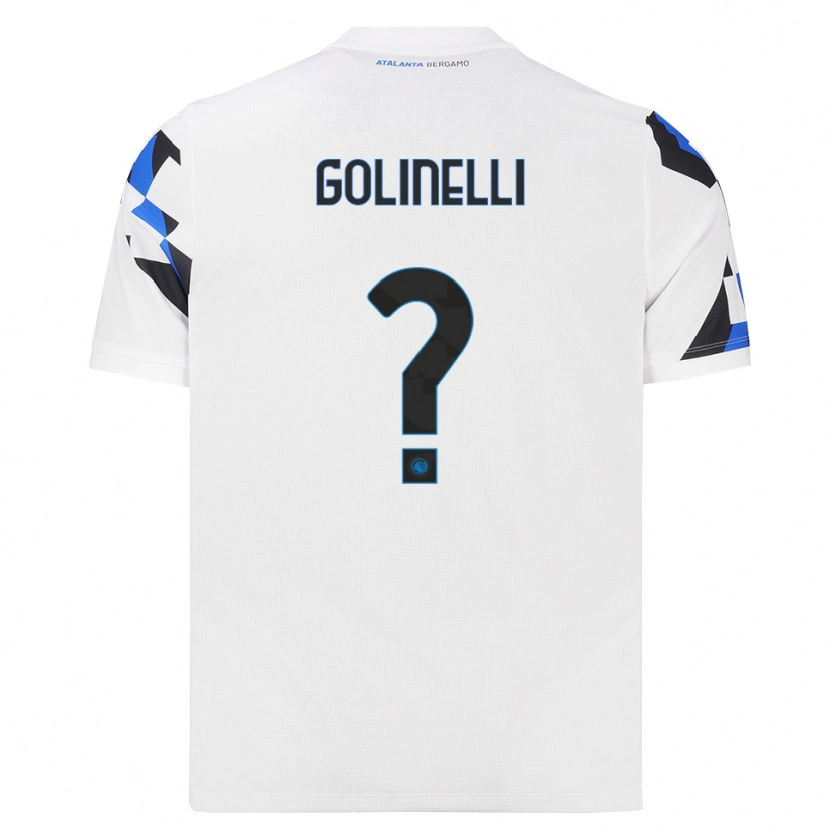 Danxen Mulher Camisola Martino Golinelli #0 Branco Vermelho Azul Alternativa 2026/27 Camisa Brasil