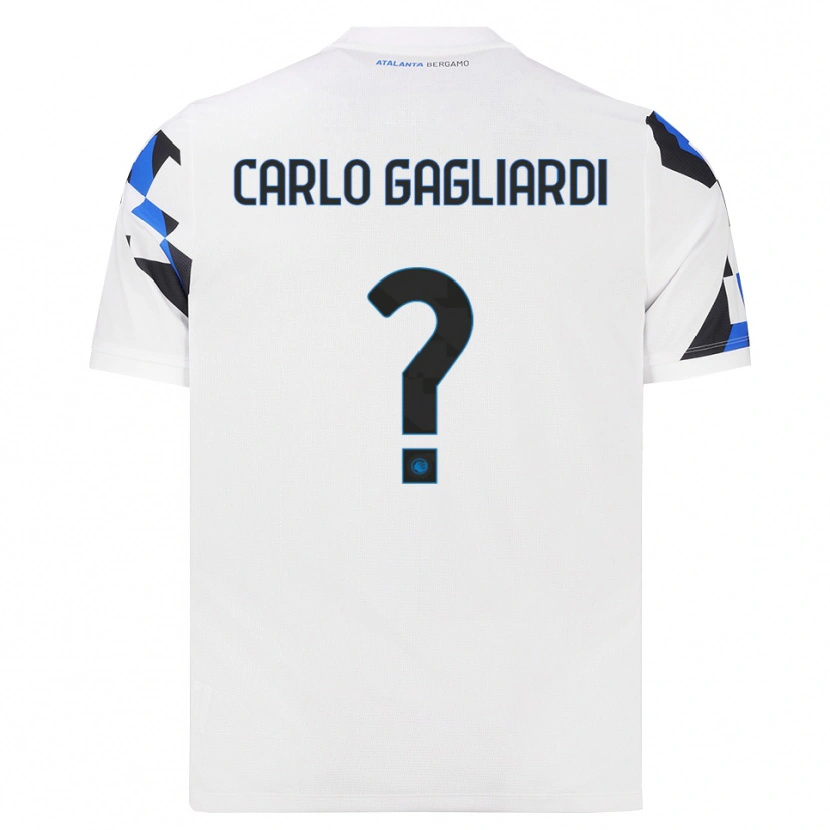 Danxen Mulher Camisola Filippo Carlo Gagliardi #0 Branco Vermelho Azul Alternativa 2026/27 Camisa Brasil