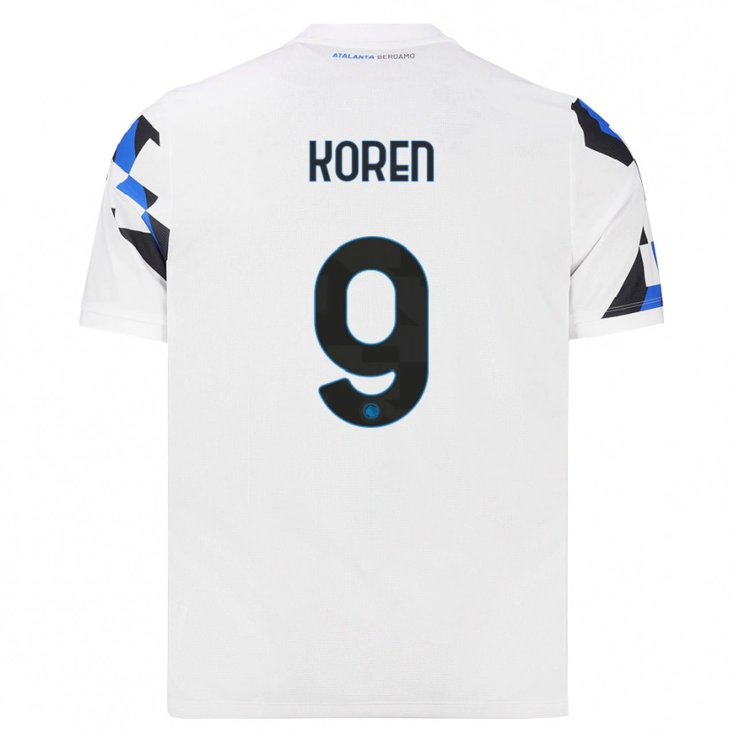 Danxen Mulher Camisola Vid Koren #9 Branco Vermelho Azul Alternativa 2026/27 Camisa Brasil