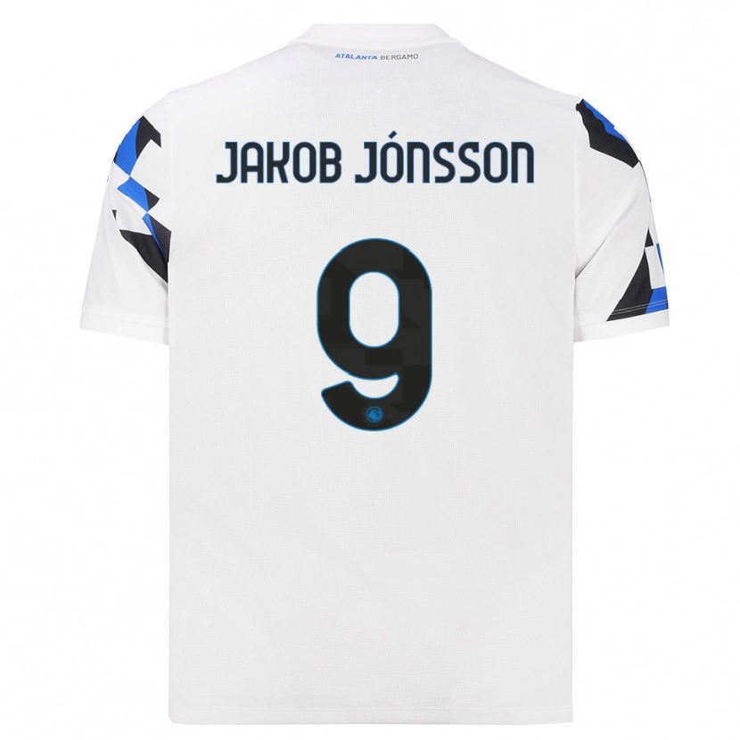 Danxen Mulher Camisola Birkir Jakob Jónsson #9 Branco Vermelho Azul Alternativa 2026/27 Camisa Brasil