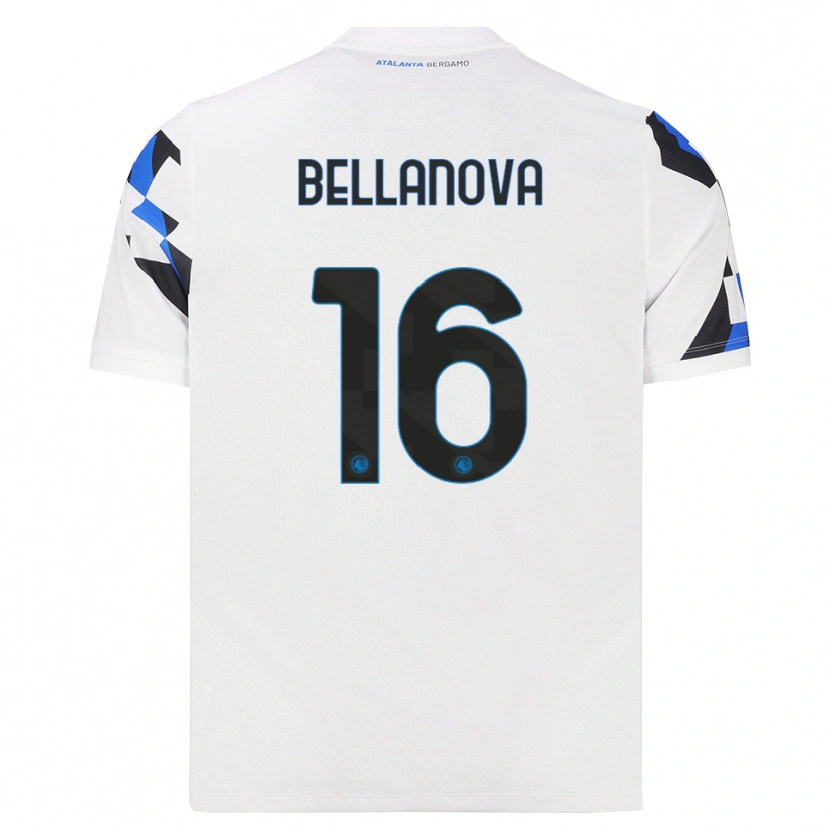 Danxen Mulher Camisola Raoul Bellanova #16 Branco Vermelho Azul Alternativa 2026/27 Camisa Brasil