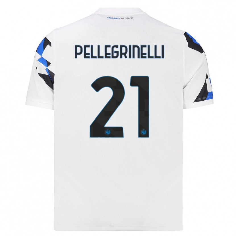 Danxen Mulher Camisola Giorgia Pellegrinelli #21 Branco Vermelho Azul Alternativa 2026/27 Camisa Brasil