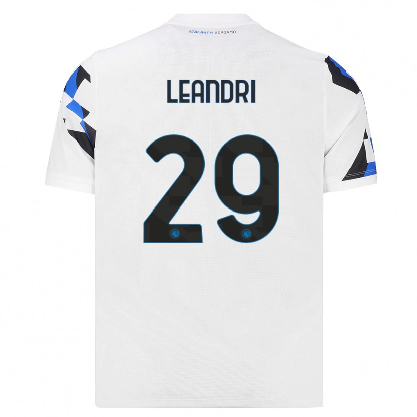 Danxen Mulher Camisola Marco Leandri #29 Branco Vermelho Azul Alternativa 2026/27 Camisa Brasil