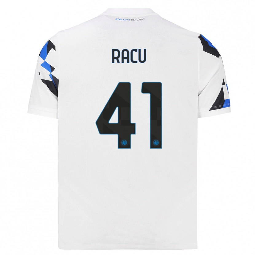 Danxen Mulher Camisola Andrei Racu #41 Branco Vermelho Azul Alternativa 2026/27 Camisa Brasil