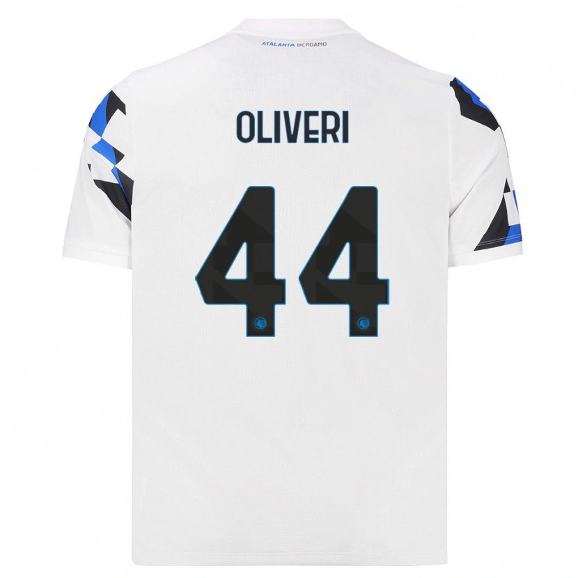 Danxen Mulher Camisola Andrea Oliveri #44 Branco Vermelho Azul Alternativa 2026/27 Camisa Brasil