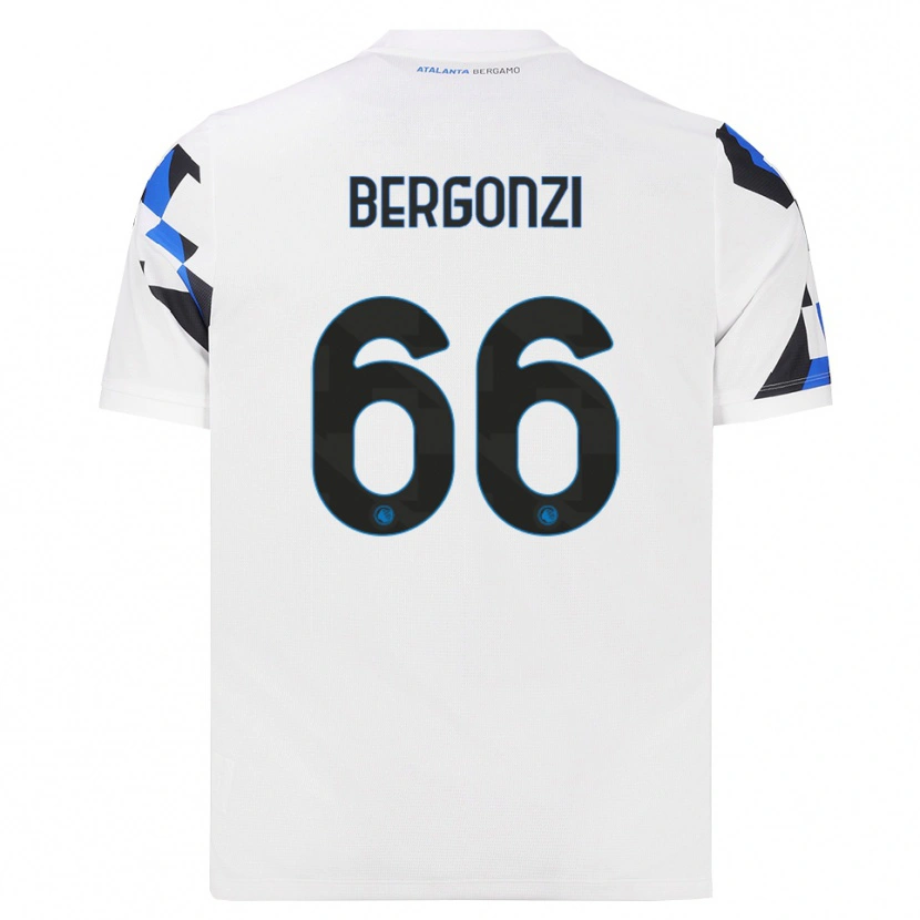 Danxen Mulher Camisola Federico Bergonzi #66 Branco Vermelho Azul Alternativa 2026/27 Camisa Brasil