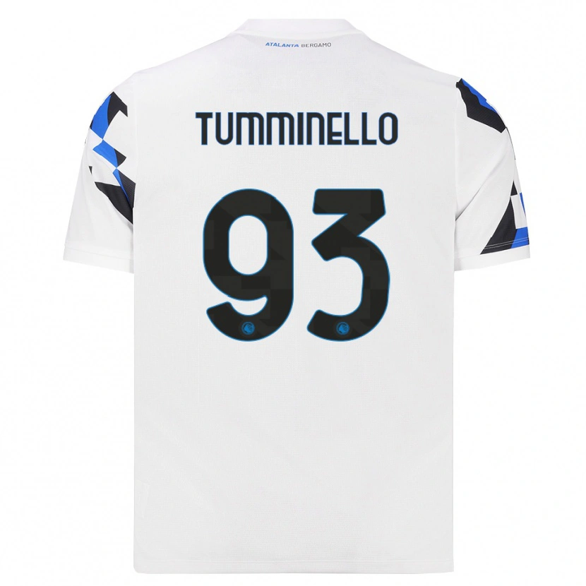 Danxen Mulher Camisola Marco Tumminello #93 Branco Vermelho Azul Alternativa 2026/27 Camisa Brasil
