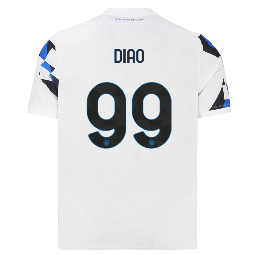 Danxen Mulher Camisola Siren Diao #99 Branco Vermelho Azul Alternativa 2026/27 Camisa Brasil