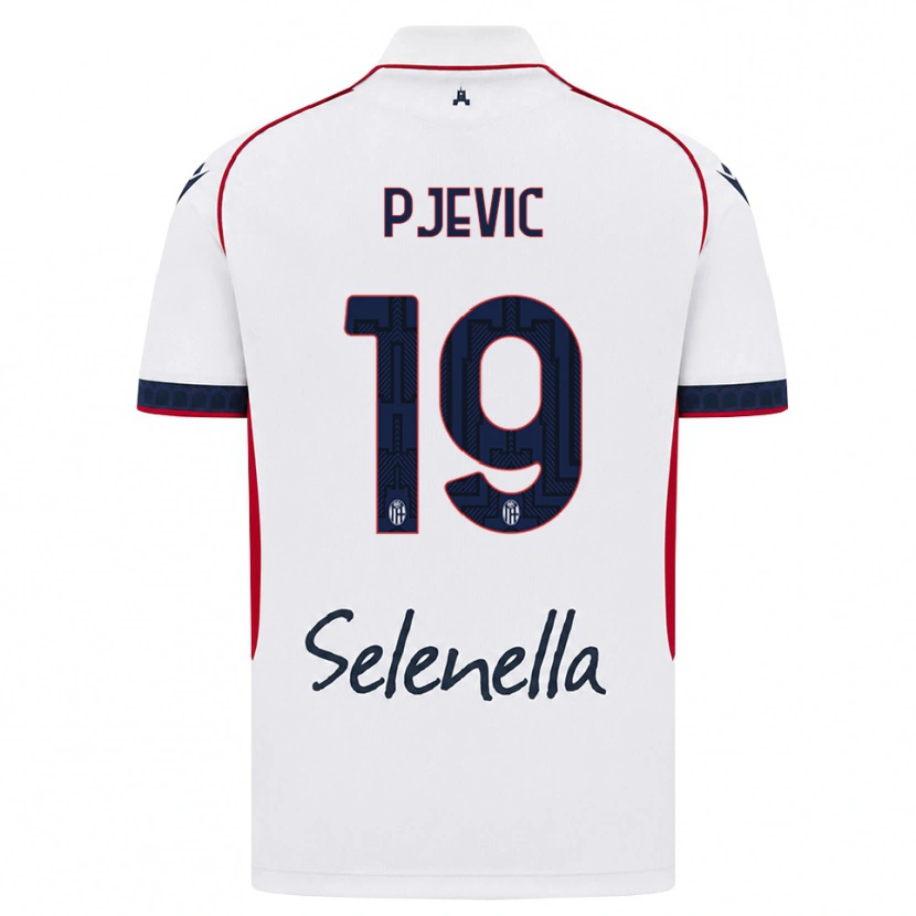 Danxen Mulher Camisola Ivor Pjevic #19 Branco Vermelho Azul Real Alternativa 2026/27 Camisa Brasil