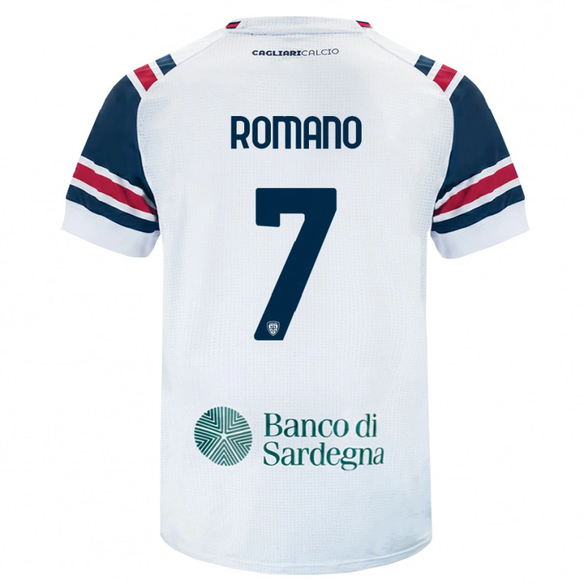 Danxen Mulher Camisola Antonio Romano #7 Branco Vermelho Verde Alternativa 2026/27 Camisa Brasil