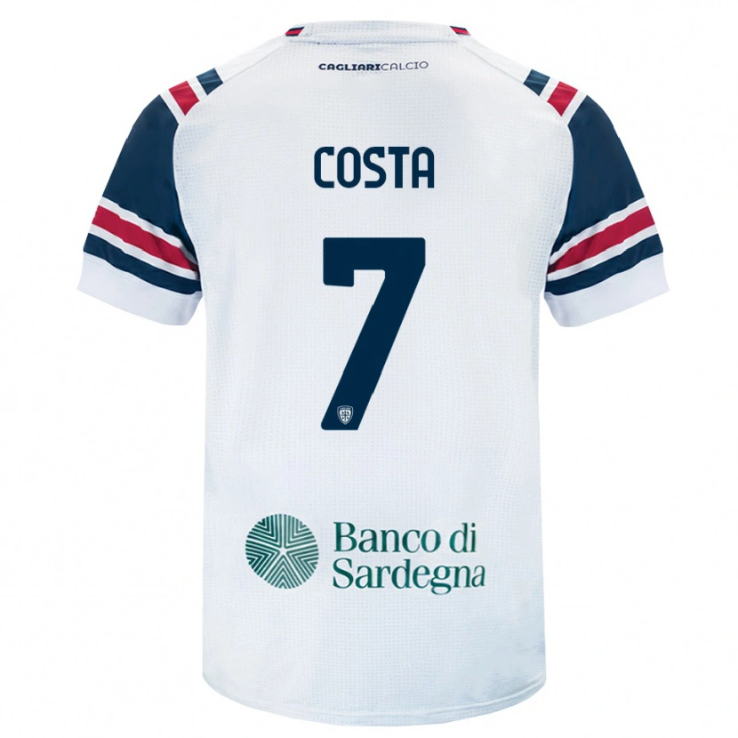 Danxen Mulher Camisola Luca Costa #7 Branco Vermelho Verde Alternativa 2026/27 Camisa Brasil