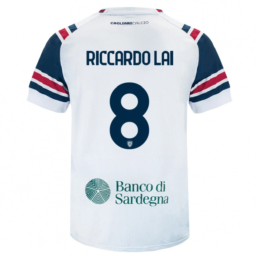 Danxen Mulher Camisola Riccardo Lai #8 Branco Vermelho Verde Alternativa 2026/27 Camisa Brasil