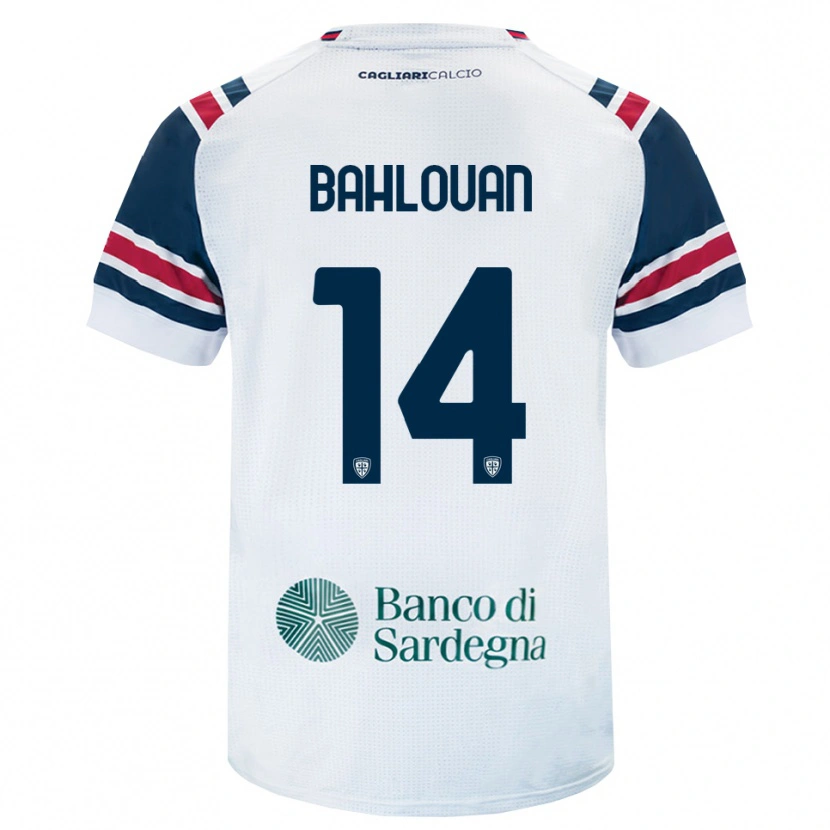 Danxen Mulher Camisola Amine Bahlouan #14 Branco Vermelho Verde Alternativa 2026/27 Camisa Brasil