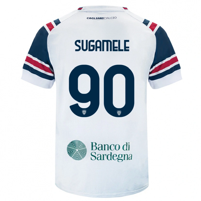 Danxen Mulher Camisola Alessandro Sugamele #90 Branco Vermelho Verde Alternativa 2026/27 Camisa Brasil