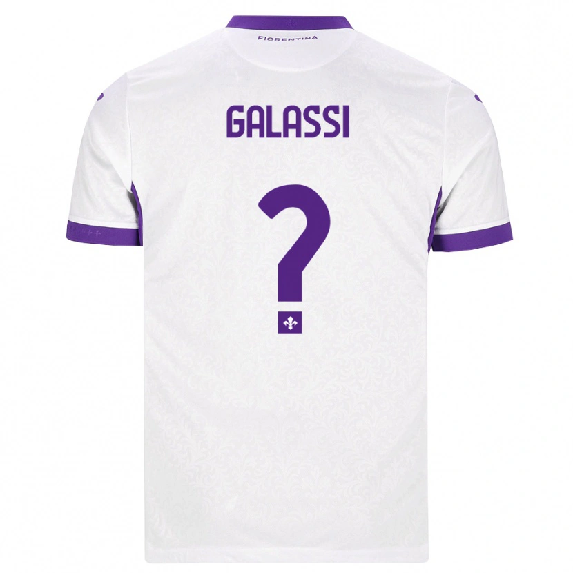 Danxen Mulher Camisola Andrea Galassi #0 Branco Roxo Alternativa 2026/27 Camisa Brasil