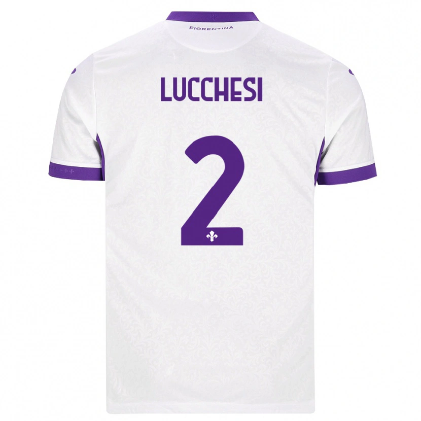 Danxen Mulher Camisola Andrea Lucchesi #2 Branco Roxo Alternativa 2026/27 Camisa Brasil