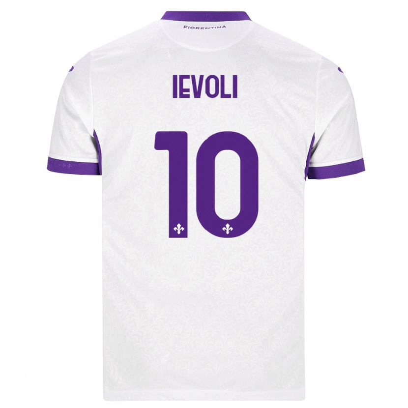 Danxen Mulher Camisola Mattia Ievoli #10 Branco Roxo Alternativa 2026/27 Camisa Brasil