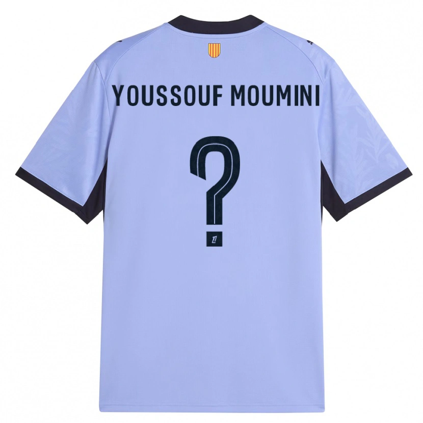 Danxen Mulher Camisola Yakine Youssouf Moumini #0 Lavanda Preto Terceiro 2026/27 Camisa Brasil