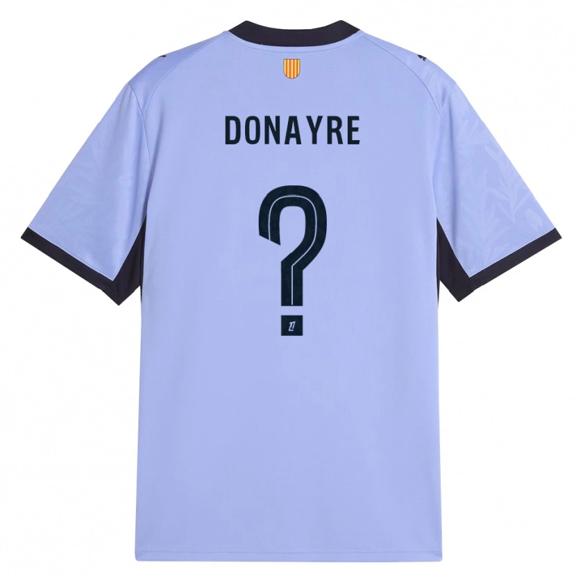 Danxen Mulher Camisola Janvier Donayre #0 Lavanda Preto Terceiro 2026/27 Camisa Brasil