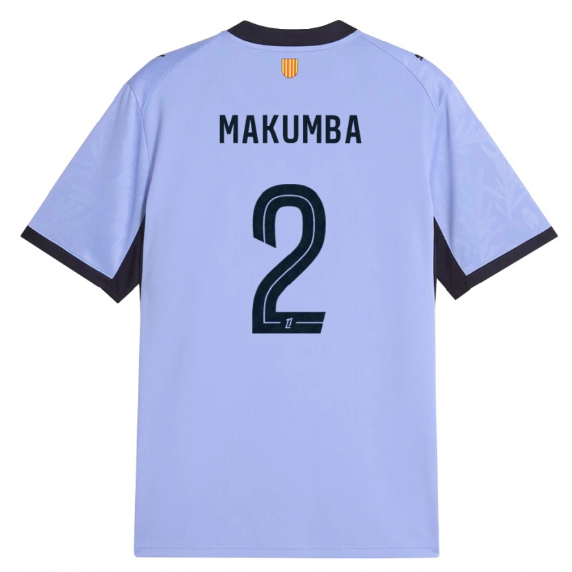 Danxen Mulher Camisola Enzo Makumba #2 Lavanda Preto Terceiro 2026/27 Camisa Brasil