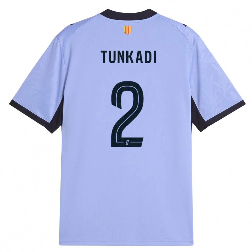 Danxen Mulher Camisola Alexandre Tunkadi #2 Lavanda Preto Terceiro 2026/27 Camisa Brasil