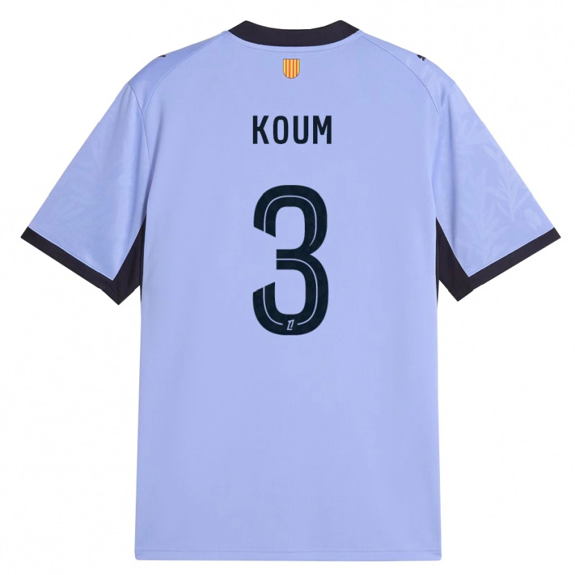 Danxen Mulher Camisola Alexi Koum #3 Lavanda Preto Terceiro 2026/27 Camisa Brasil