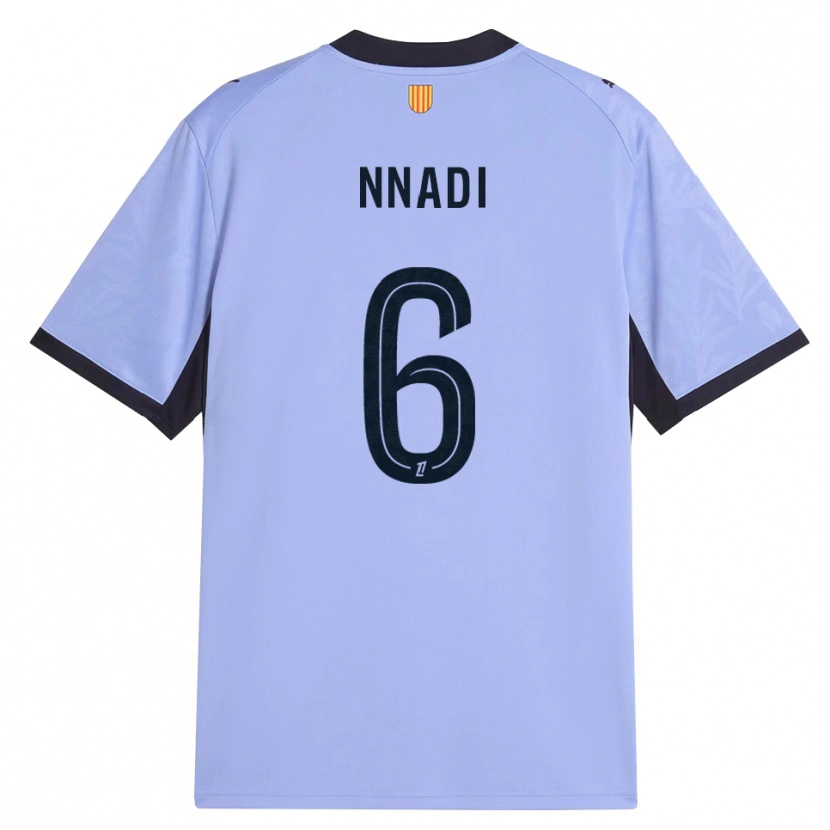 Danxen Mulher Camisola Tochukwu Nnadi #6 Lavanda Preto Terceiro 2026/27 Camisa Brasil