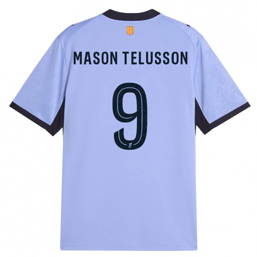 Danxen Mulher Camisola Jah-Mason Telusson #9 Lavanda Preto Terceiro 2026/27 Camisa Brasil
