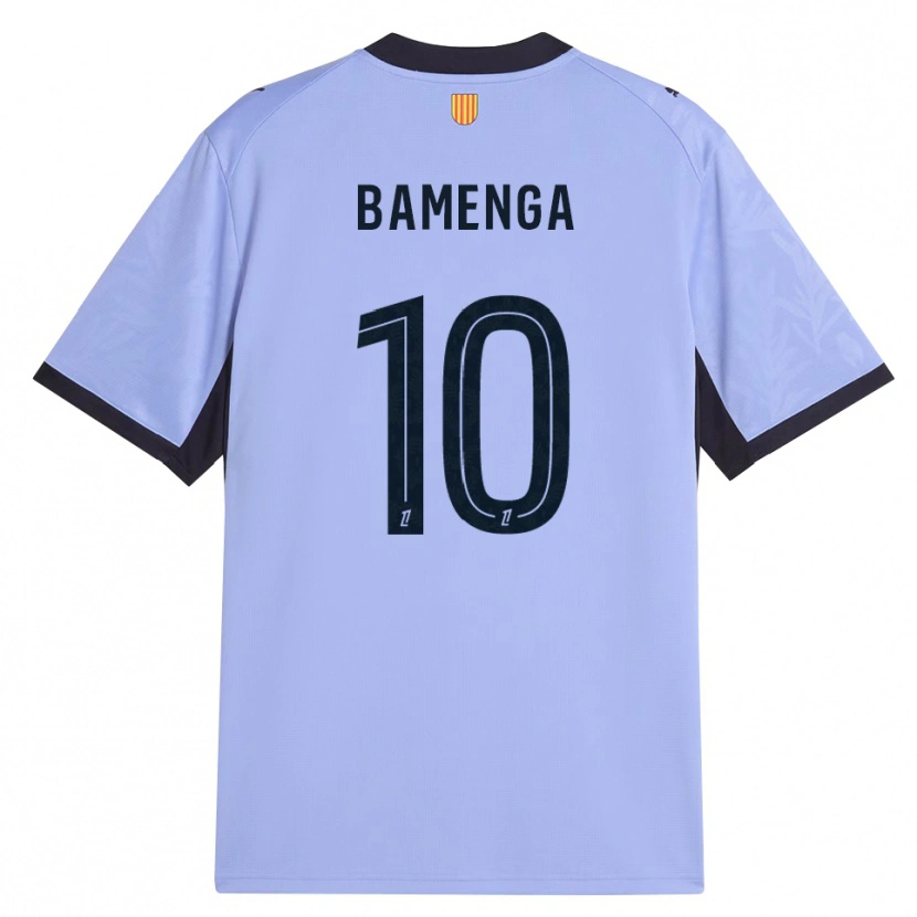 Danxen Mulher Camisola Naomie Bamenga #10 Lavanda Preto Terceiro 2026/27 Camisa Brasil