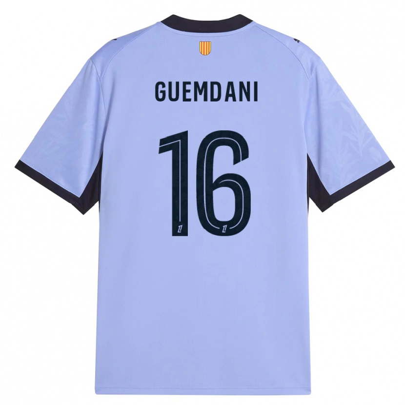 Danxen Mulher Camisola Ivan Guemdani #16 Lavanda Preto Terceiro 2026/27 Camisa Brasil