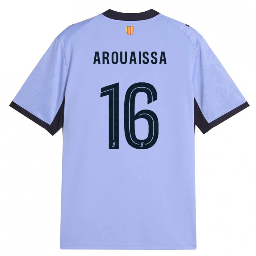 Danxen Mulher Camisola Ines Arouaissa #16 Lavanda Preto Terceiro 2026/27 Camisa Brasil
