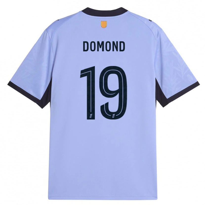 Danxen Mulher Camisola Chelsea Domond #19 Lavanda Preto Terceiro 2026/27 Camisa Brasil