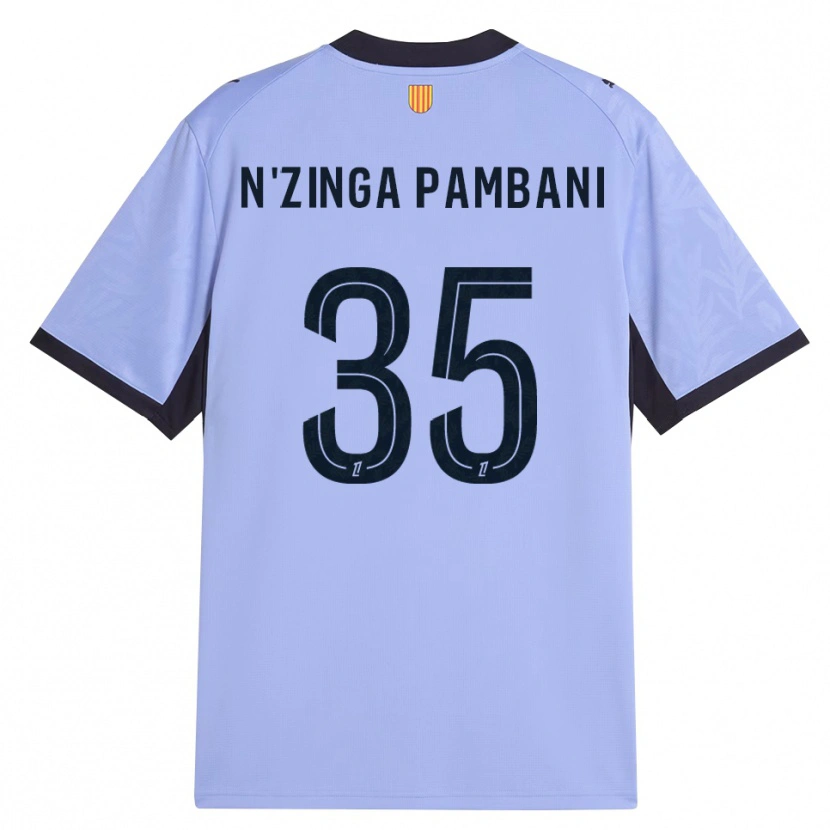 Danxen Mulher Camisola Pladi N'zinga Pambani #35 Lavanda Preto Terceiro 2026/27 Camisa Brasil
