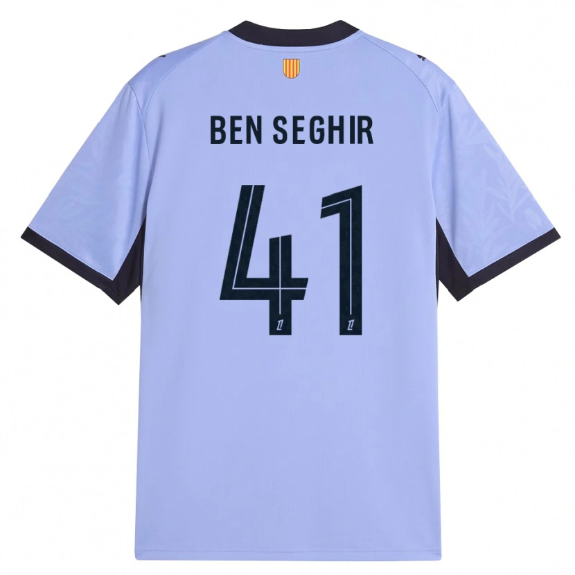 Danxen Mulher Camisola Salim Ben Seghir #41 Lavanda Preto Terceiro 2026/27 Camisa Brasil