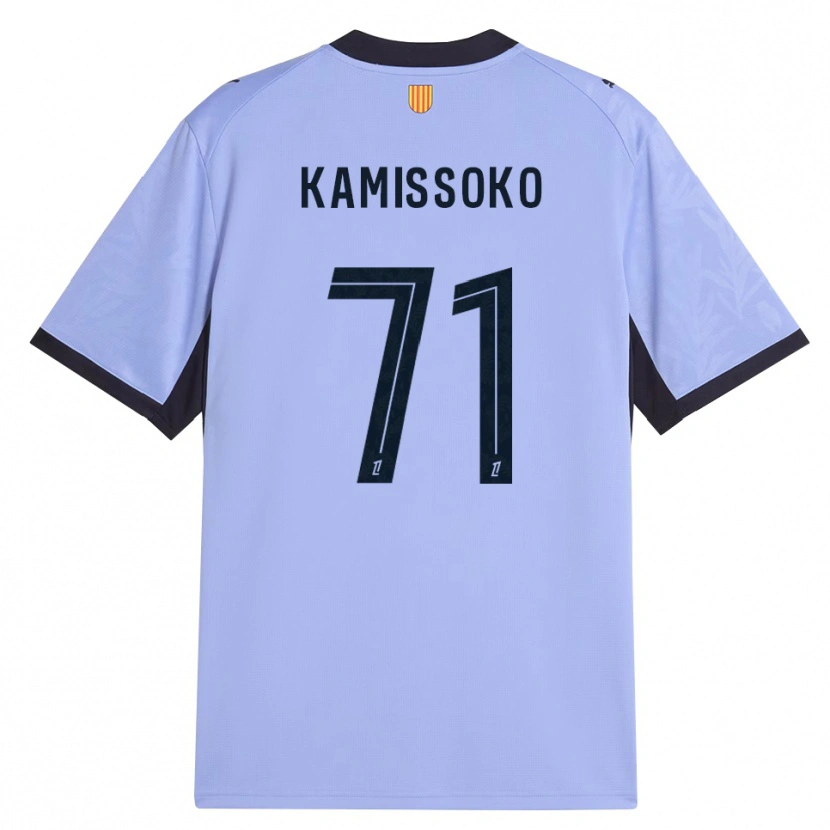 Danxen Mulher Camisola Nouhoum Kamissoko #71 Lavanda Preto Terceiro 2026/27 Camisa Brasil