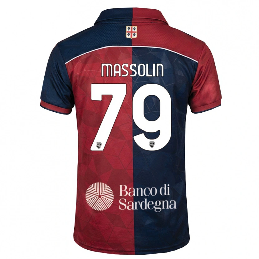 Danxen Mulher Camisola Yanis Massolin #79 Bordô Azul Real Principal 2026/27 Camisa Brasil