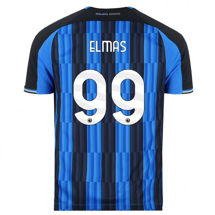 Danxen Mulher Camisola Eljif Elmas #99 Azul Preto Vermelho Principal 2026/27 Camisa Brasil