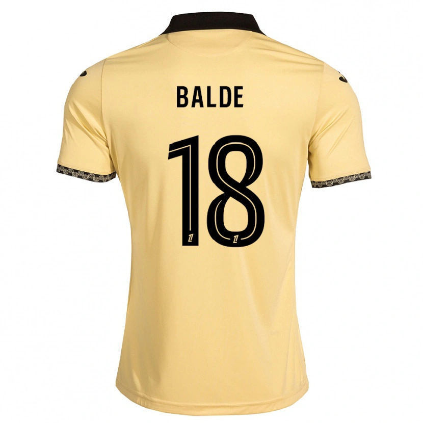 Danxen Mulher Camisola Ibrahima Baldé #18 Branco Navajo Preto Alternativa 2026/27 Camisa Brasil