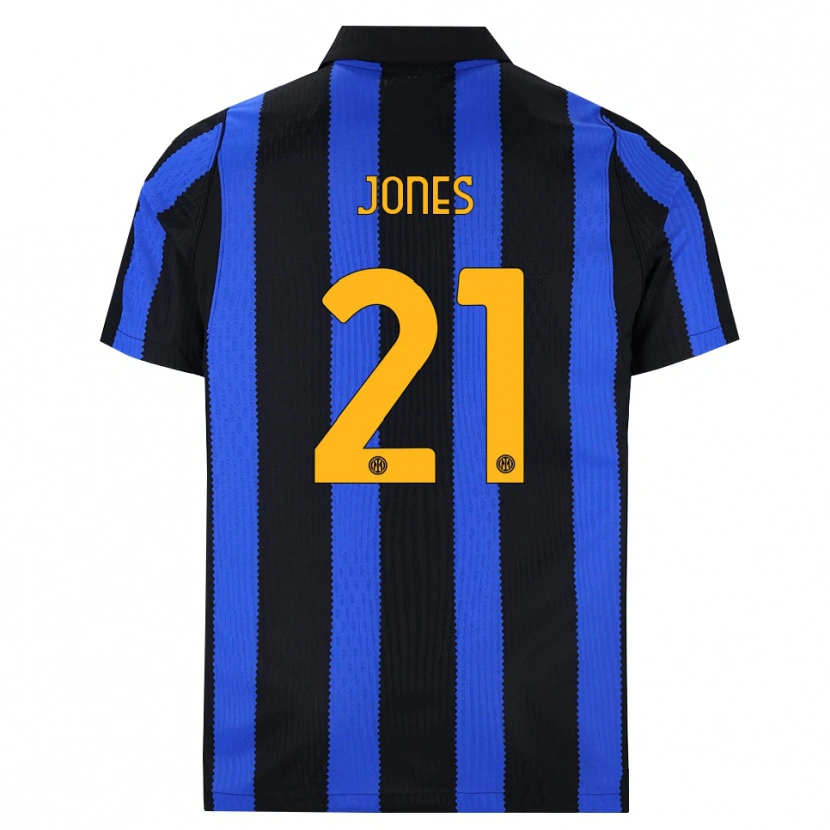 Danxen Criança Camisola Curtis Jones #21 Preto Azul Amarelo Principal 2026/27 Camisa Brasil