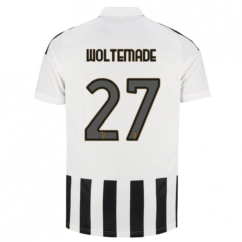 Danxen Criança Camisola Nick Woltemade #27 Preto Branco Marrom Principal 2026/27 Camisa Brasil