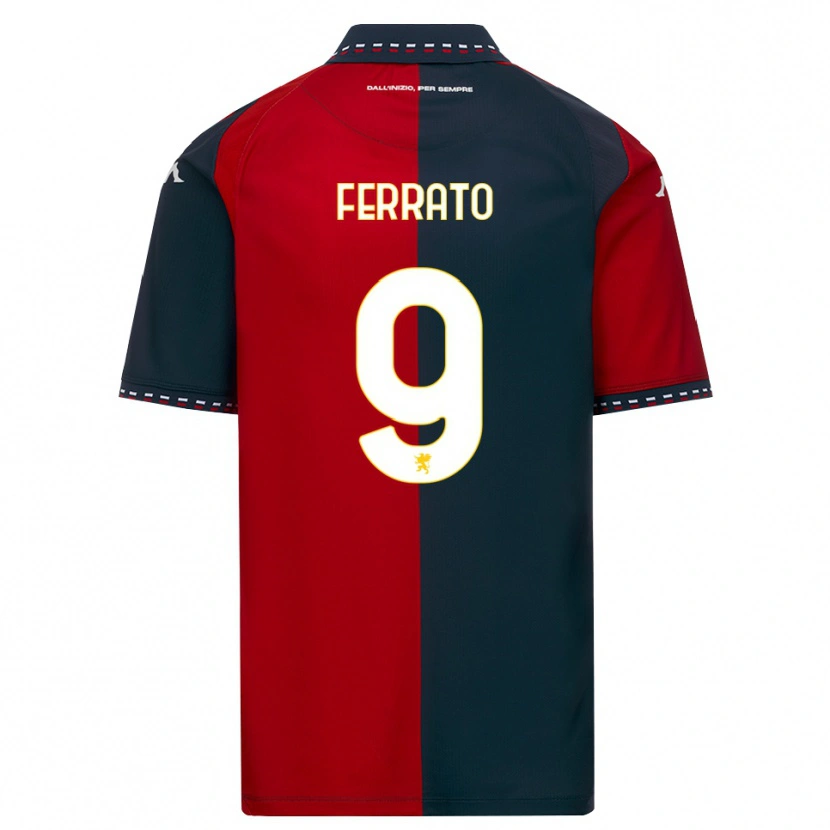 Danxen Criança Camisola Claudia Ferrato #9 Vermelho Preto Branco Principal 2026/27 Camisa Brasil