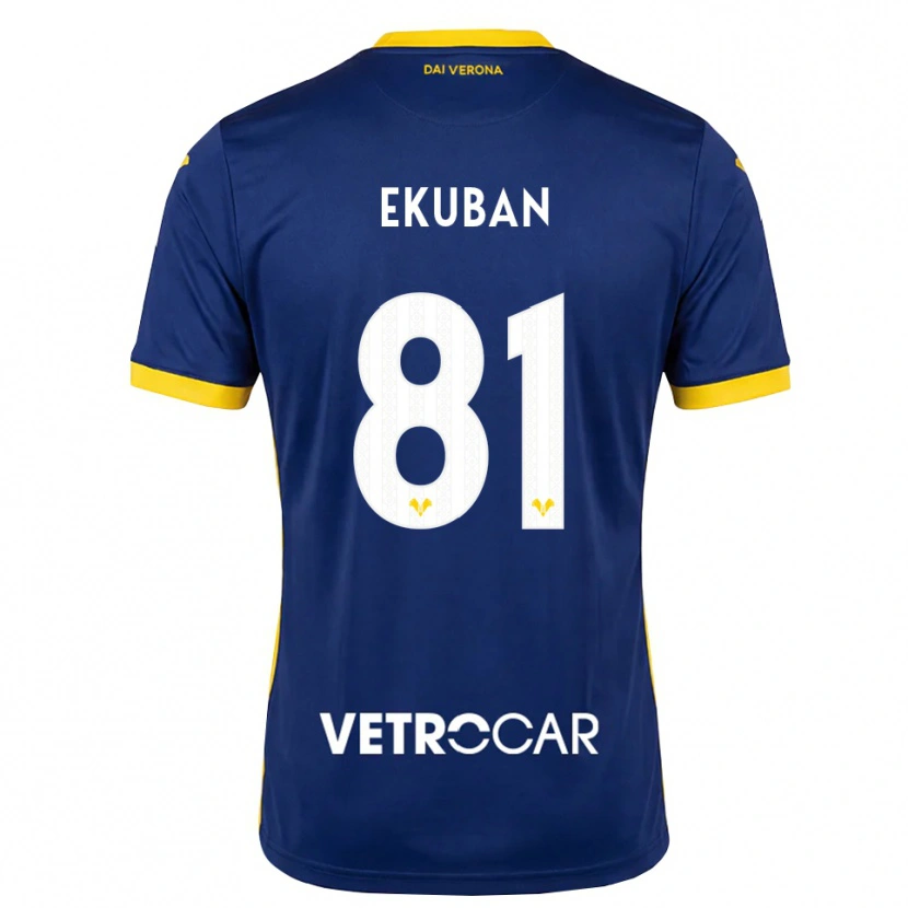 Danxen Criança Camisola Caleb Ekuban #81 Azul Real Amarelo Branco Principal 2026/27 Camisa Brasil